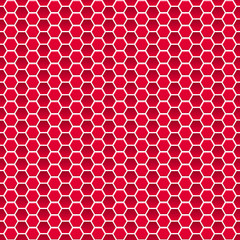 Seamless pattern of small hexagons