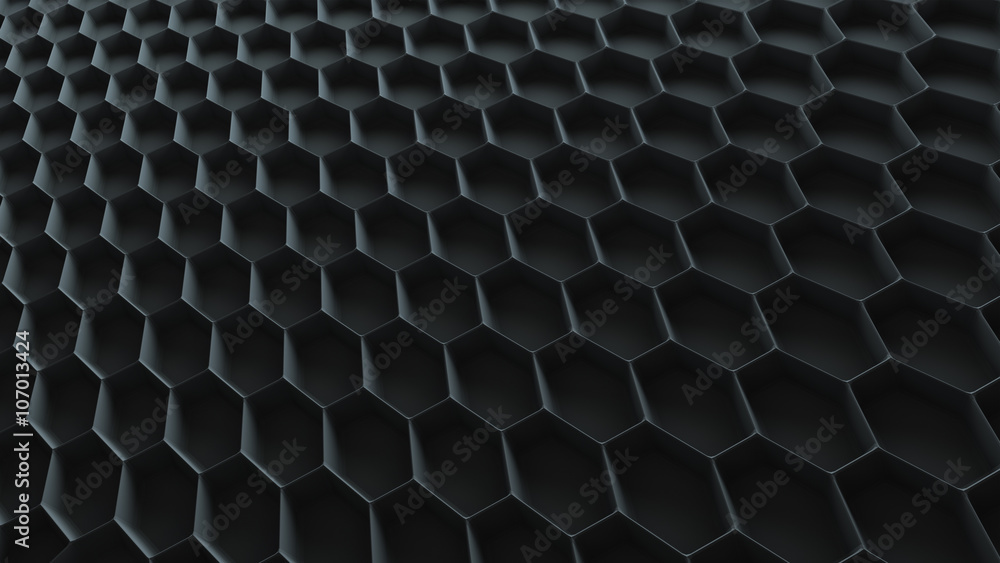 Poster abstract 3d background with repeating pattern