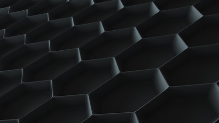 Fototapeta premium abstract 3d background with repeating pattern