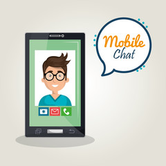 mobile chat design 
