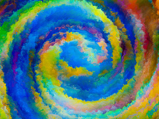 Fototapeta na wymiar Color Spiral