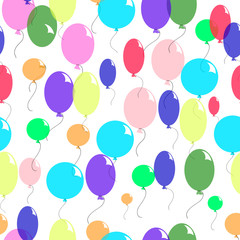 balloons of different colors