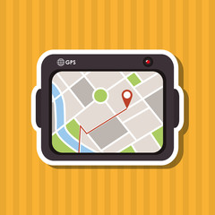 Tablet icon design, vector illustration