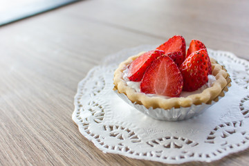 Tart fruit with bright colors palatable.