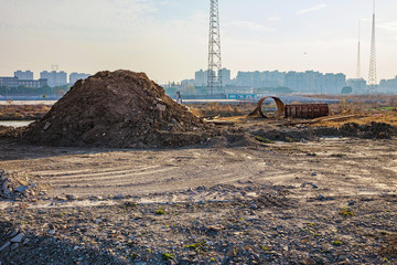 Wasteland in Ningbo China
