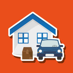 Delivery icon design