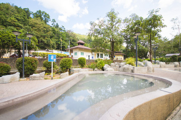 Raksa Warin hot spring at Ranong