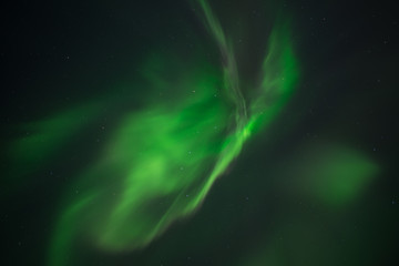 Naklejka na ściany i meble Aurora Borealis in Iceland