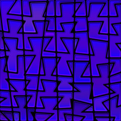 abstract vector stained-glass mosaic background