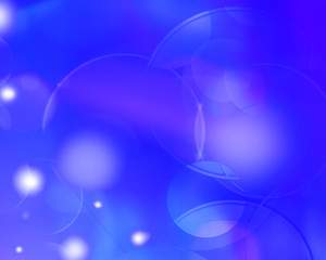 Abstract twinkled bright background with bokeh defocused