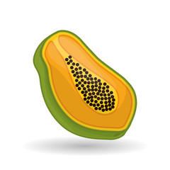 papaya icon design 