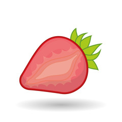 strawberry icon design 