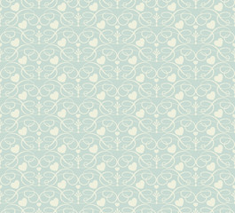 Obraz na płótnie Canvas Wallpaper for Home, seamless pattern, pastel green abstract background