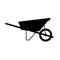 Wheelbarrow cart, shade picture