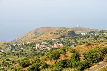 The expanding town of Ponta Verde