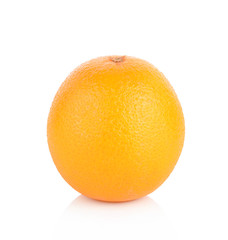 Orange fruit isolated on white background
