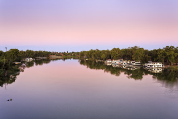 Fototapeta premium VIC Mildura Murray mirror bend rise