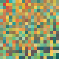 A retro pixel art background pattern