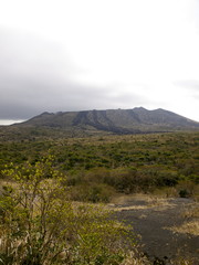 Fototapeta premium Mt.Mihara,Izu-Oshima/Tokyo,Japan