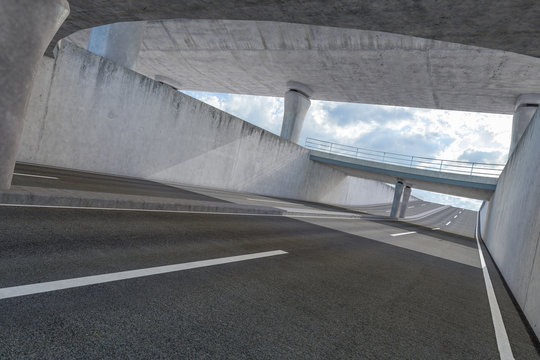 Autobahn Unterf&uuml;hrung 8