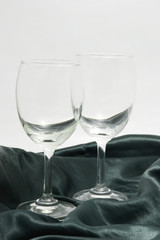 glasses for wine and drink