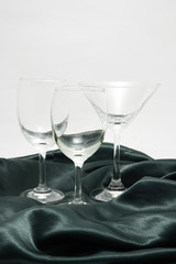 glasses for wine and drink