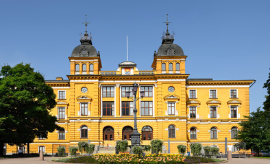 Fototapeta na wymiar Oulu City Hall (1885) summer. Finland