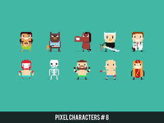 Pixel Characters - 107042438