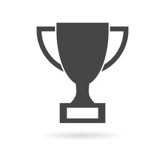 Trophy sign icon