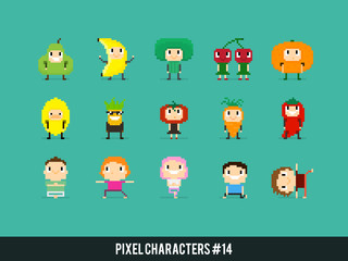 Pixel Characters