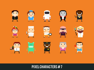 Pixel Characters