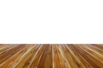 Wooden isolated white background.
