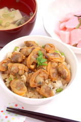 あさりご飯