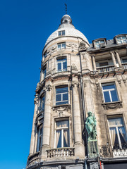 Fototapeta na wymiar Baroque buildings in Antwerp