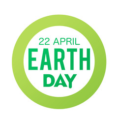 Naklejka premium Poster for Earth Day.