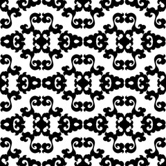 Abstract seamless floral pattern