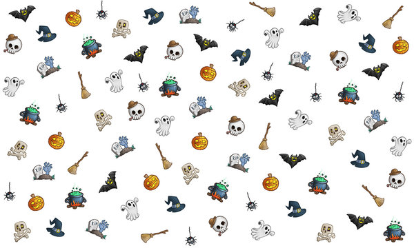 Halloween background theme