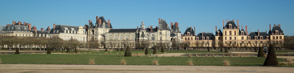 Fototapeta na wymiar Château fontainebleau