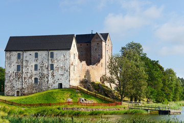 Fototapeta na wymiar Kastelholm Castle (built in 14th century), Aland islands