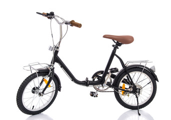  folding bike isolated on a white background