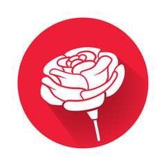 This is the illustration of a rose