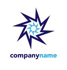 Abstract Vector Logo Design Template