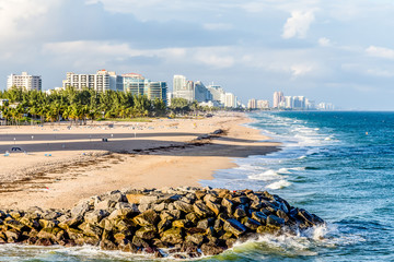 Fototapeta Beach at Fort Lauderdale obraz