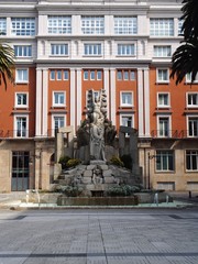 Fototapeta premium Curros Enriquez monument