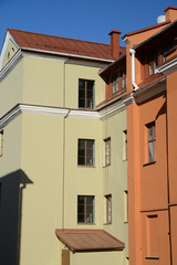Fototapeta na wymiar Houses of Minsk