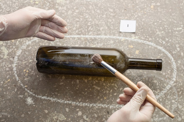 investigation of the crime 