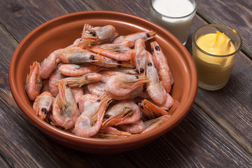shrimp in a bowl