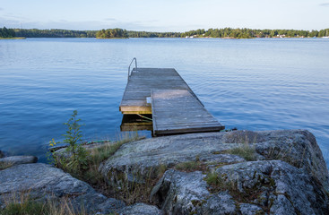 Badholme i Stockholms skärgård