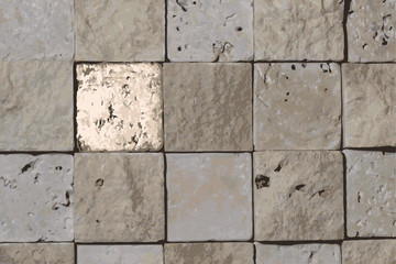 the texture of natural stone