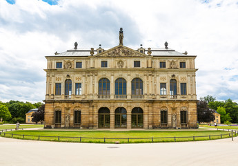 Dresden, Palais in the big Garden, park in Dresden